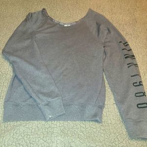 PINK sweatshirt Gray size XS